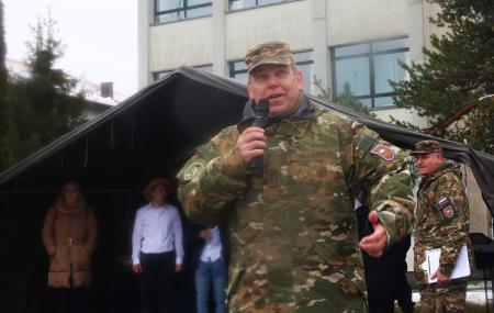 Seznanitev vojaških obveznikov s pravicami in dolžnostmi vojašnica Postojna 17 Foto Ljubo Vukelič
